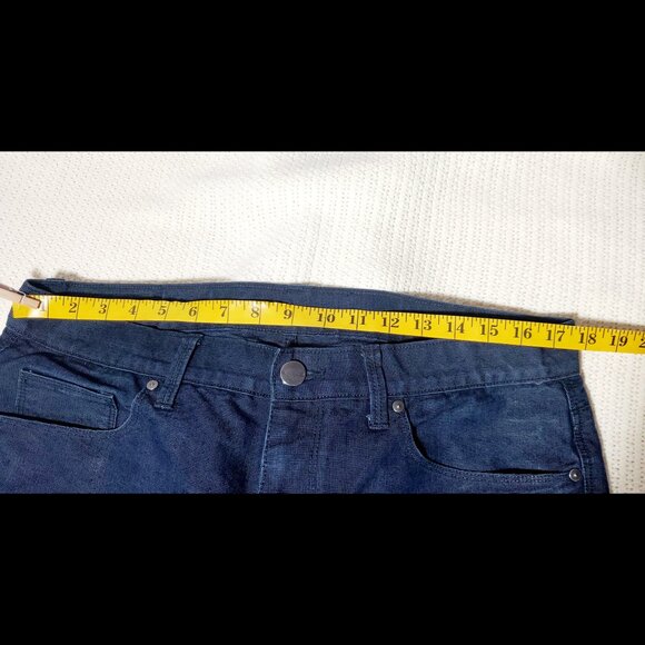 Perry Ellis Jeans Regular Blue Dark Wash Straight Leg  Men’s Size 34x30 - Picture 4 of 11